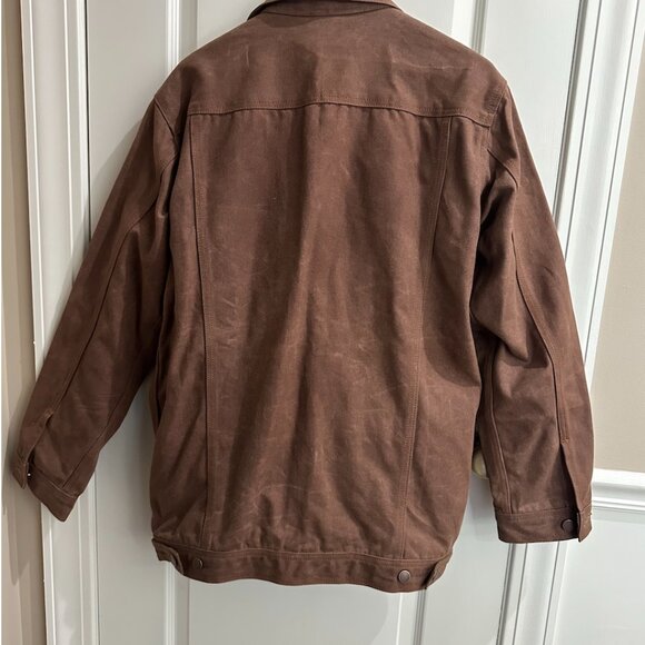 SOSO Brown Denim Jacket - Picture 6 of 8